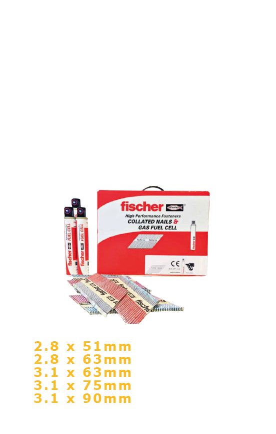 Fischer First Fix Collated Galvanised Nail & Fuels Cells-01