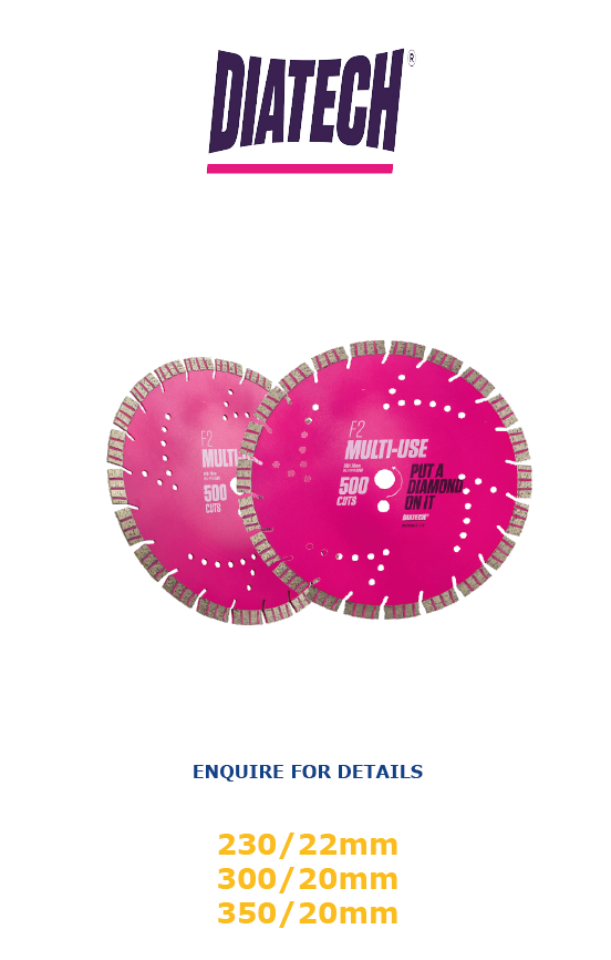 Multi Materials Cutting Disk F2-01
